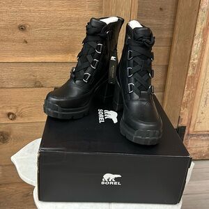 Sorel Caribou X Heel Lace - Black